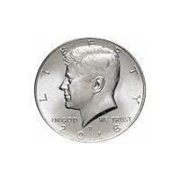 USA,half dollar 2018 D aUNC+ nikkel
