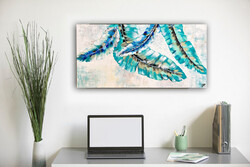 JMModernAbstract FLY EASY 100X50 cm-es festmény feszített vásznon