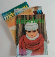 Modische maschen 1979/3. 1981/2. 1982/1. 1982/4. Kötés, horgolás minták