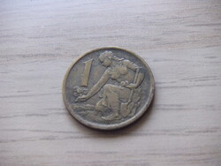 1  Korona  1976   Csehszlovákia  A képen látható állapotban