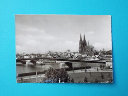 Képeslap (34) - Németország (NSZK) - Köln - Új híd 1950-es évek