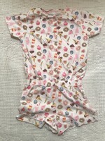 RUHA - LÁNY - F & F - SÜTI MINTA - PAMUT -  hossz - 51 cm - váll - 24 cm - HIBÁTLAN