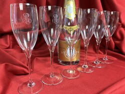 CHAMPAGNE CLUB - Louis Roederer 6 darabos pezsgőspohár készlet – 16 cl
