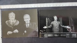 Cca. 1968 MÁRKUS L.ÁSZLÓ DEÁK B. FERENC NÉMETHY FERENC MADÁCH SZ. 4 DB KORABELI EZÜSTZSELATIN FOTÓ