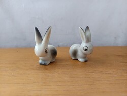 Hollóházi Porcelán Nyuszik Párban