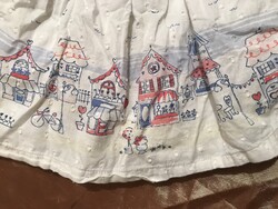 RUHA - LÁNY - ANGOL - UTCAKÉP MINTA -  hossz - 40 cm - váll - 17 cm - HIBÁTLAN