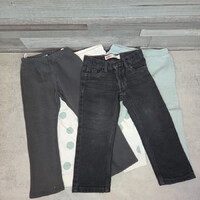 Levi's, Decathlon, Sinsay gyerek nadrág szett, 92-98