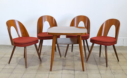 Antonin Suman Tatra Nabytok székek és asztal - retro, vintage, design