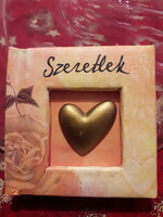 Idézetes könyvecske "Szeretlek" felírattal Új Publik history 2005