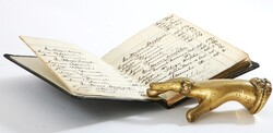 1832 - Vade mecum - korabeli kézirat gazdasági, történelmi és népmese feljegyzésekkel