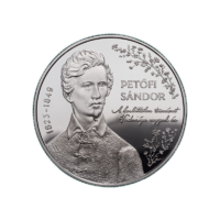 Magyarország,30000 forint 2023 PP - Petőfi Sándor UNC ezüst 77.76g925