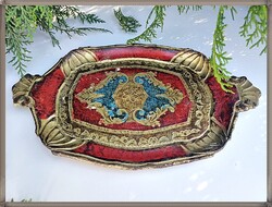 Hand-carved Baroque Style Tray from Florence