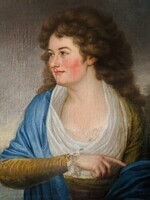 Ferdinand Schimon (1797-1852): Portrait of Adelgunda Böcking, 1845.