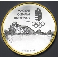 Magyarország,10000 forint 2020 PP - Magyar Olimpiai Bizottság UNC ezüst 925