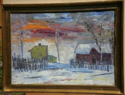 (K) Murai Jenő (1918-1989) : Tél