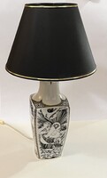 HOLLÓHÁZI NÉGY ÉVSZAK PORCELÁN LÁMPA -  HIBÁTLAN
