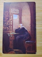 Imádkozó apáca, nő , postatiszta, kb. 1920-as évek