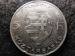Kossuth Lajos .500 ezüst 5 Forint 1947 BP