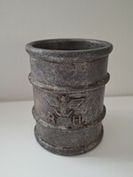 Olajos hordó formájú mozsár, 10 cm