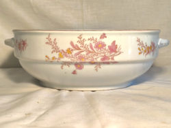 Füles porcelán tál