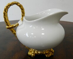 Eredeti bécsi biedermeier porcelán kiöntő