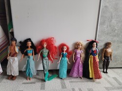 Disney barbie Hófehérke ariel aranyhaj jázmin aladdin