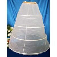 4 Hoop bridal petticoat, hoop