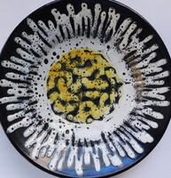 Bella Sári kerámia tál - 23 cm