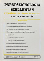 Parapszichológia-szellemtan 2000.III.évfolyam 5.szám