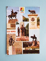 Képeslap (36) - Románia - Cluj-Napoca (Kolozsvár) mozaik 1980-as évek