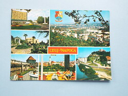 Képeslap (36) - Románia - Cluj-Napoca (Kolozsvár) mozaik 1980-as évek