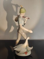 Hollóházi porcelán figura, Ludas Matyi