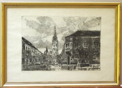 (K) Blahos Rudolf (1917 – 1986) : Mátyás templom