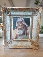 Régi farostlemes kép csodás keretben