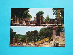 Képeslap (36) - Görögország - Olympia (Olümpia) - Héra-templom 1970-es évek
