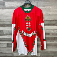 Team Hungary Original Ice Hockey Jersey Magyarország piros mez M