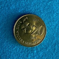 Malaysia - 20 sen - 2013 coin