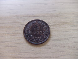 5/10    Krajcár   1885    Ausztria  A kép szerinti állapotban