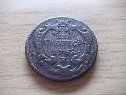 1    Krajcár   (  K  )  1762     Ausztria  A képen látható állapotban