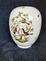 Herendi porcelán Rothschild mintás nagy váza 7120/RO