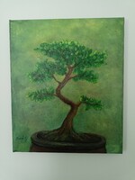 Bonsai fa_akril 25*30 cm