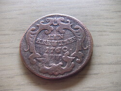 1    Krajcár   (  W  )   1760     Ausztria  A képen látható állapotban
