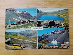 Svájc, Flüela-Pass, Flüela hágó, Svájci Alpokban, hegyek, tengerszem, 1962