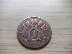 1   Krajcár   1800   Ausztria   A képen látható állapotban