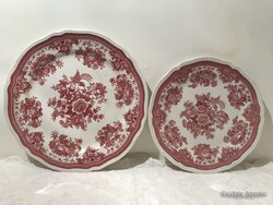 TÁNYÉR - PORCELÁN - 2 db - VILLEROY & BOCH - 24 cm - 20 cm - HIBÁTLAN