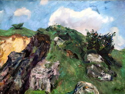 Balogh András (1919-1992): Hegytetőn