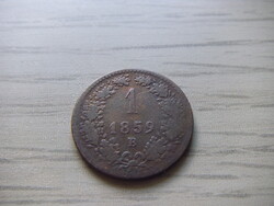 1    Krajcár  ( B ) 1859     Ausztria   A képen látható állapotban