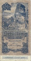 10 schilling 1945 II. kiadás vékony sorozatszám 2.