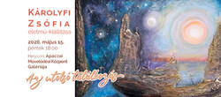 Életmű kiállítás V.15-VI.17. Heavenly Gift. Égi ajándék. Relief painting, 30×40 cm | Zsófia Károlyfi