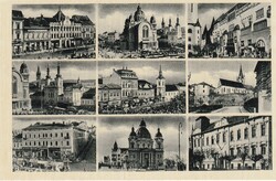 B - 539  Weinstock válogatás:  MAROSVÁSÁRHELY  mozaik lap  T/'1  tartásban